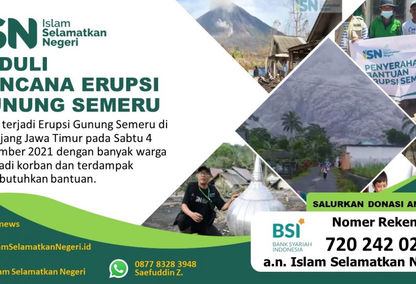 Peduli Bencana Gunung Semeru