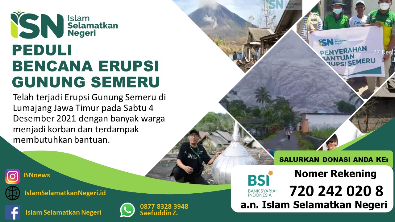 Peduli Bencana Gunung Semeru