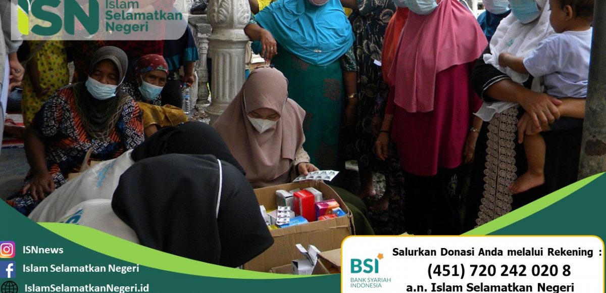 Layanan Kesehata - ISN peduli bencan erupsi semeru